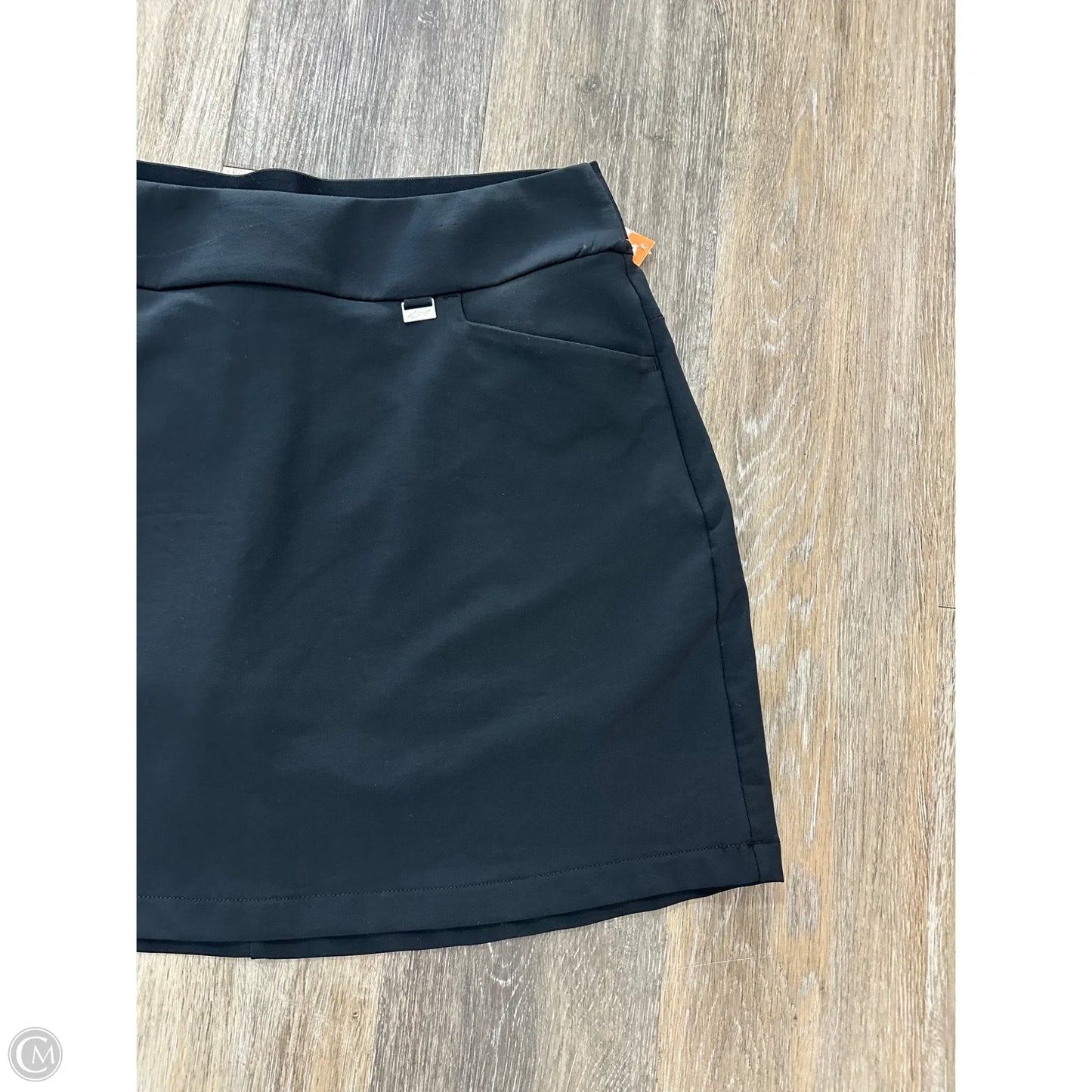 Athletic Skort By Greg Norman In Black, Size: M
