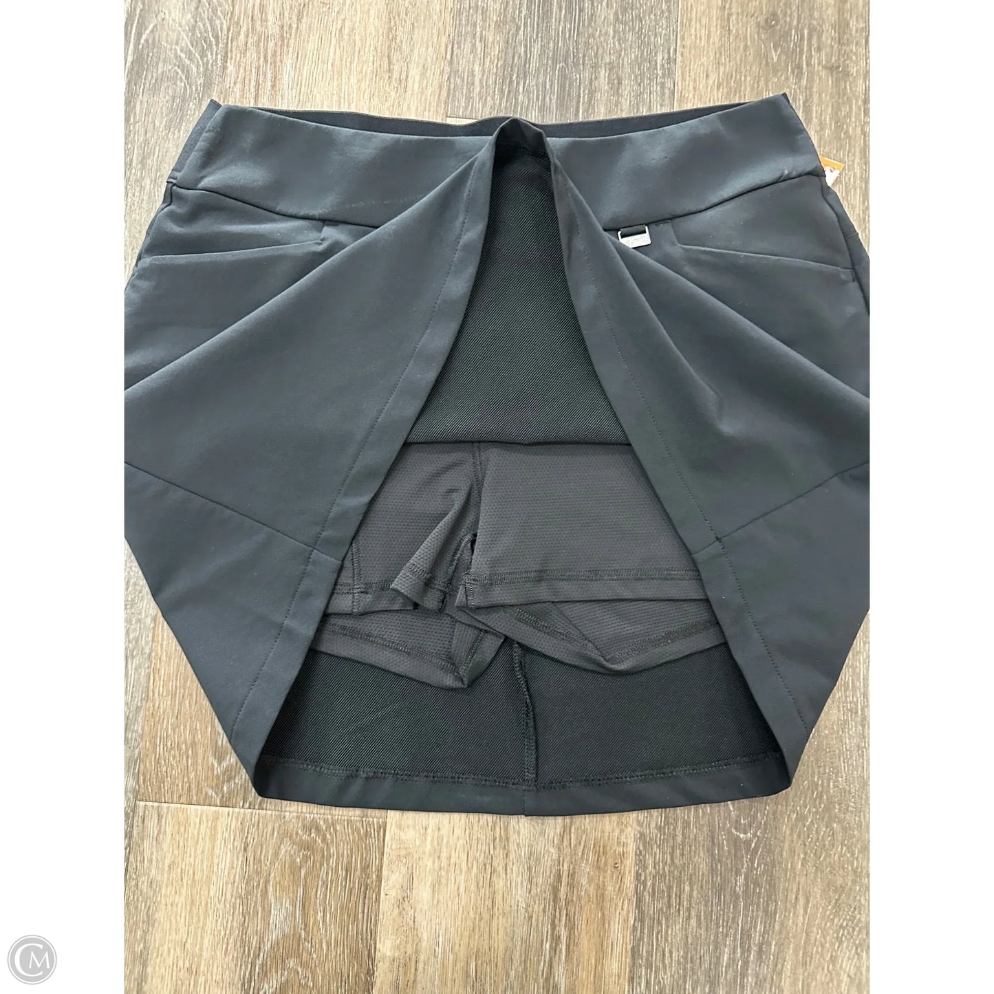 Athletic Skort By Greg Norman In Black, Size: M