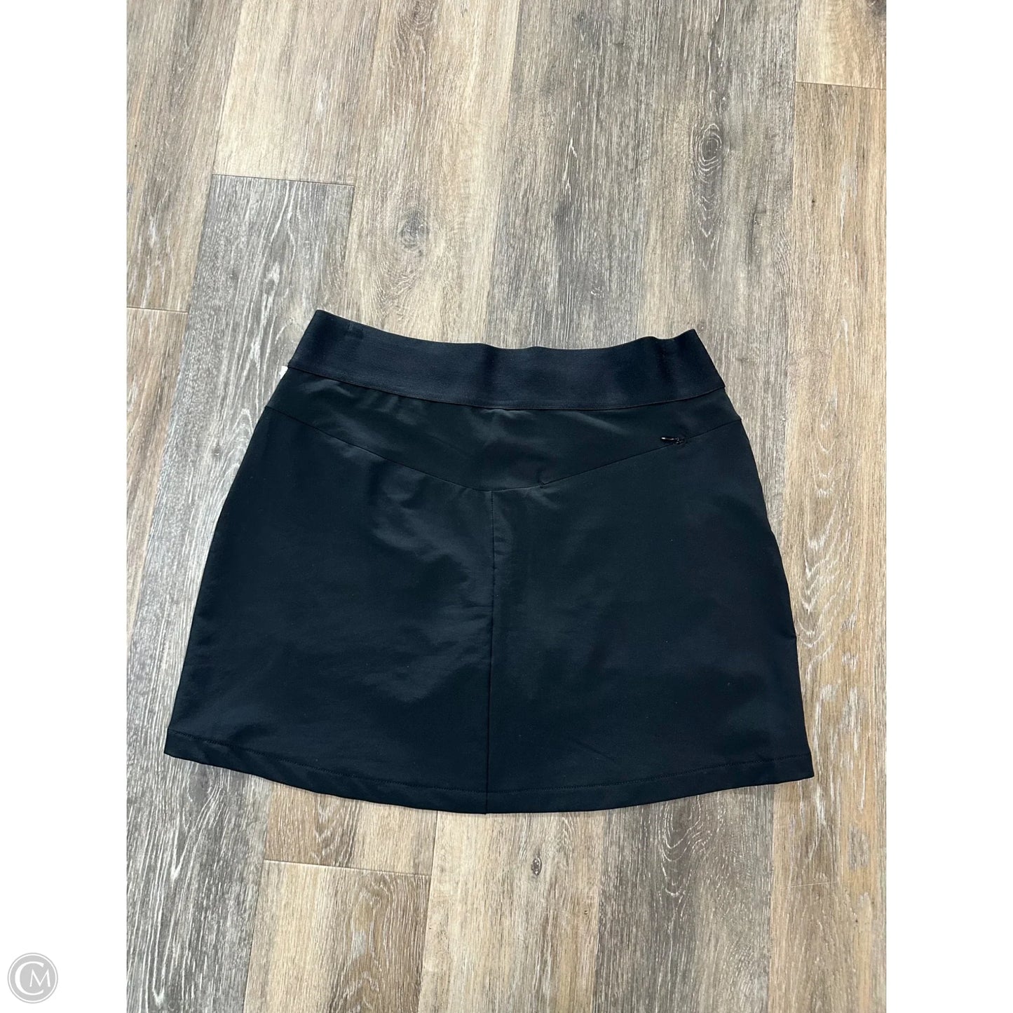 Athletic Skort By Greg Norman In Black, Size: M