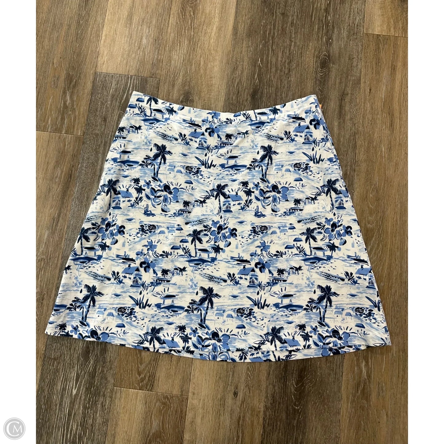 Skirt Mini & Short By J. Jill In Blue, Size: M