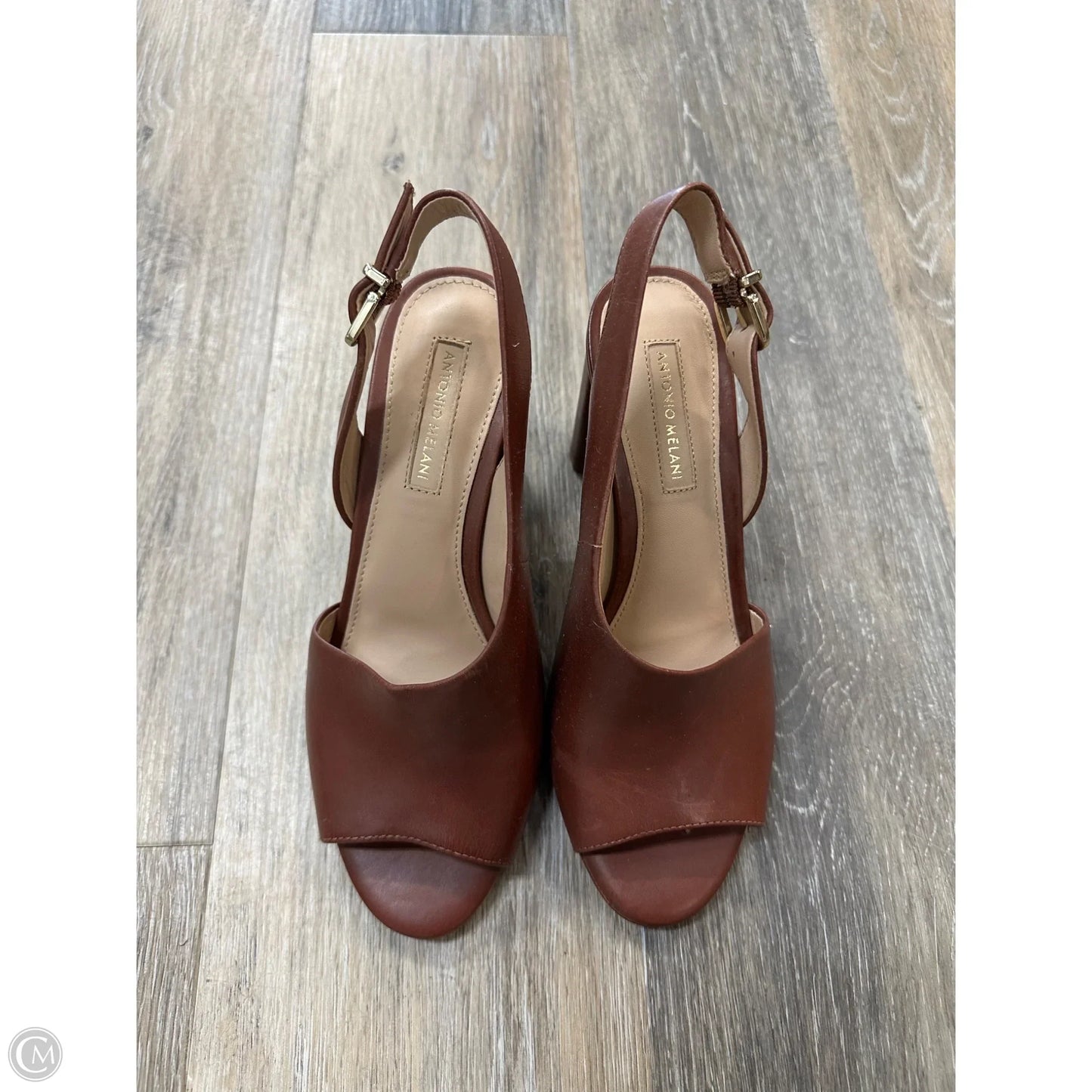 Shoes Heels Block By Antonio Melani In Brown, Size: 6.5