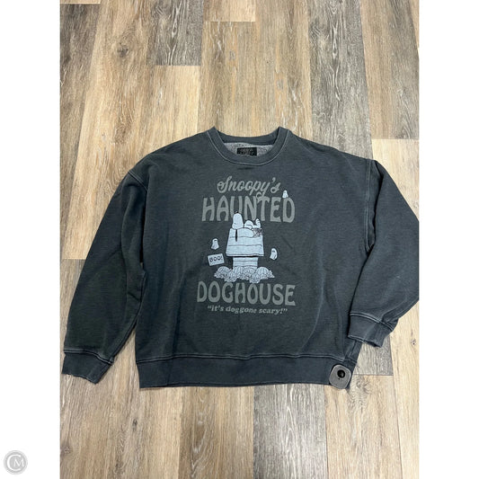Sweatshirt Crewneck By American Eagle In Grey, Size: S