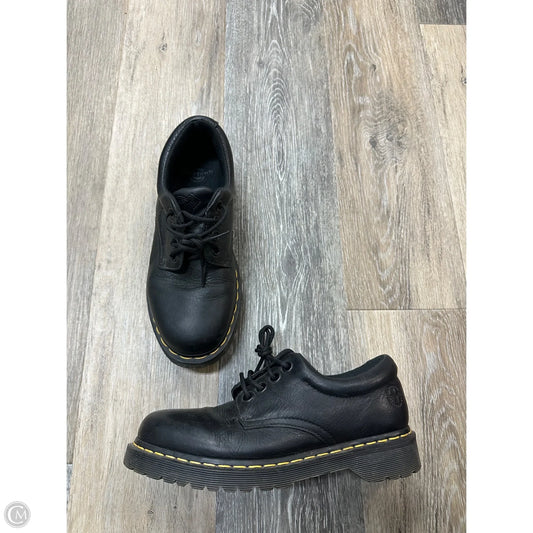Shoes Flats By Dr Martens In Black, Size: 9
