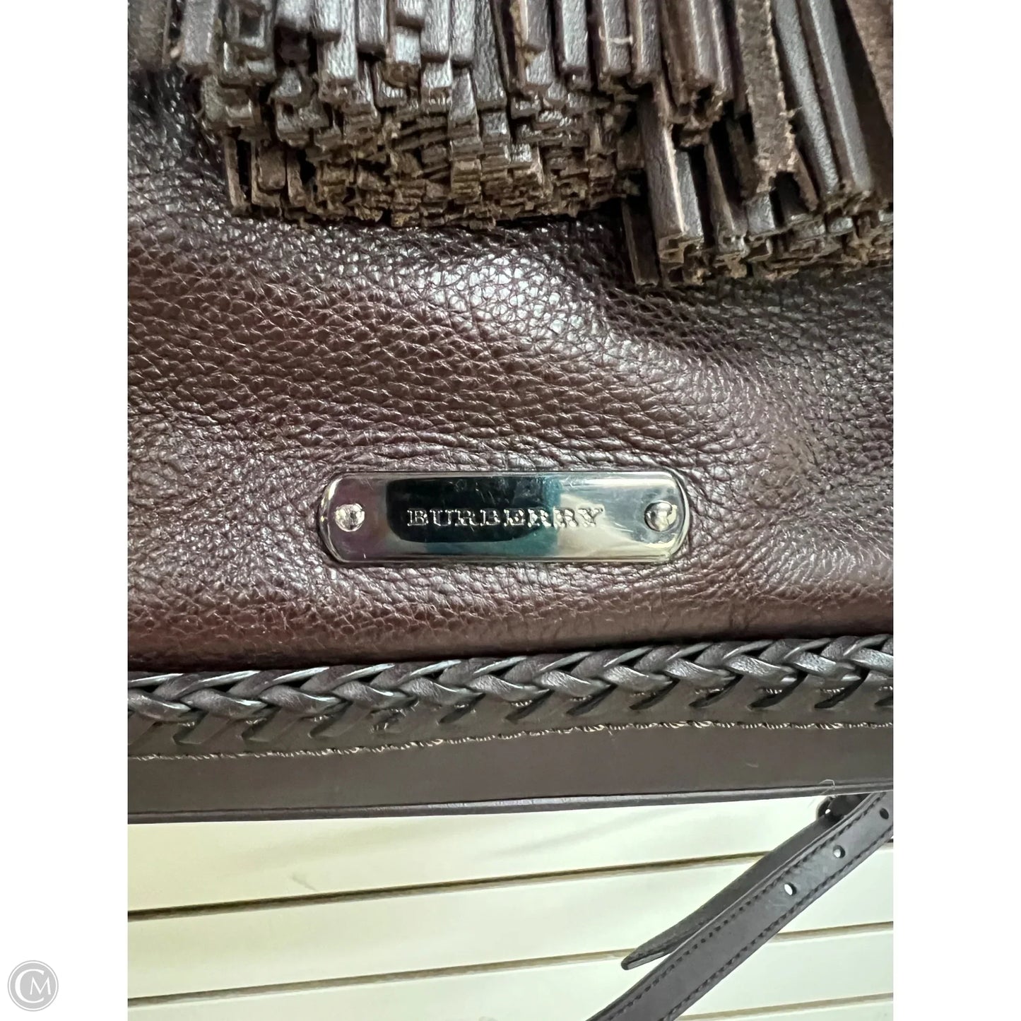 Handbag Luxury Designer By Burberry, Size: Large