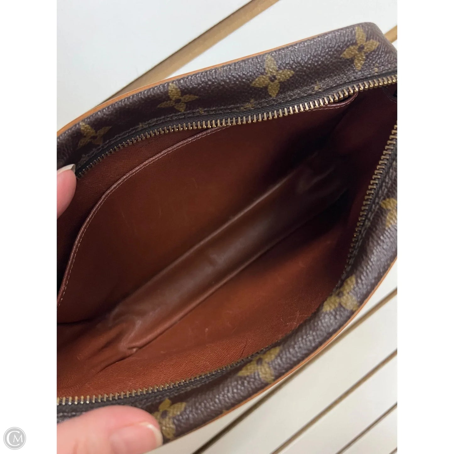 Clutch Luxury Designer By Louis Vuitton, Size: Medium