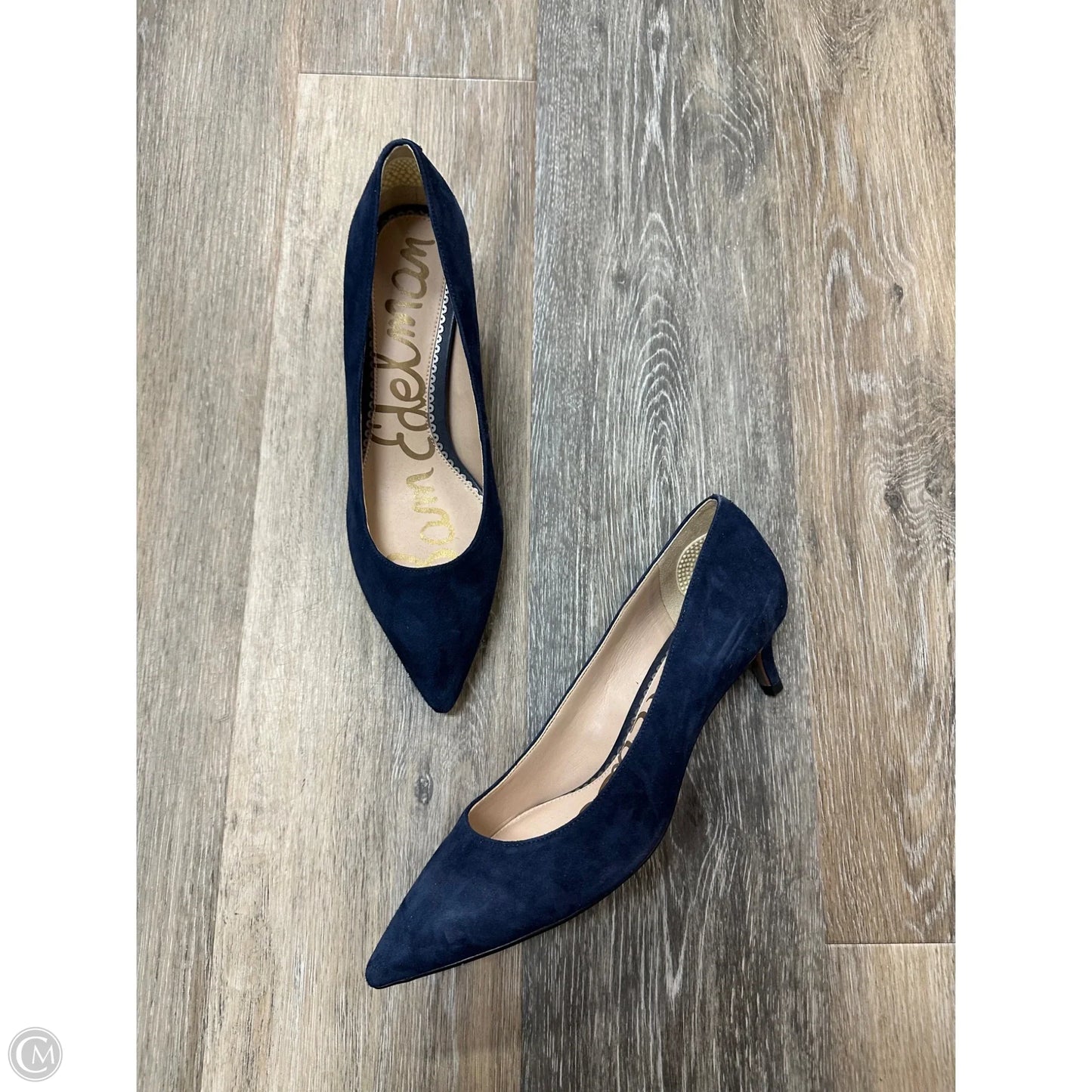 Shoes Heels Kitten By Sam Edelman In Navy, Size: 7.5