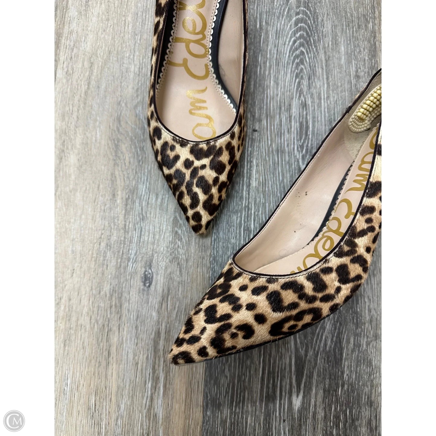 Shoes Heels Kitten By Sam Edelman In Animal Print, Size: 7.5