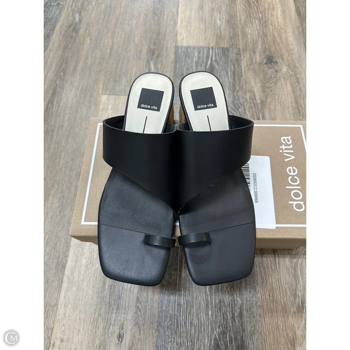 Sandals Heels Block By Dolce Vita In Black, Size: 9.5