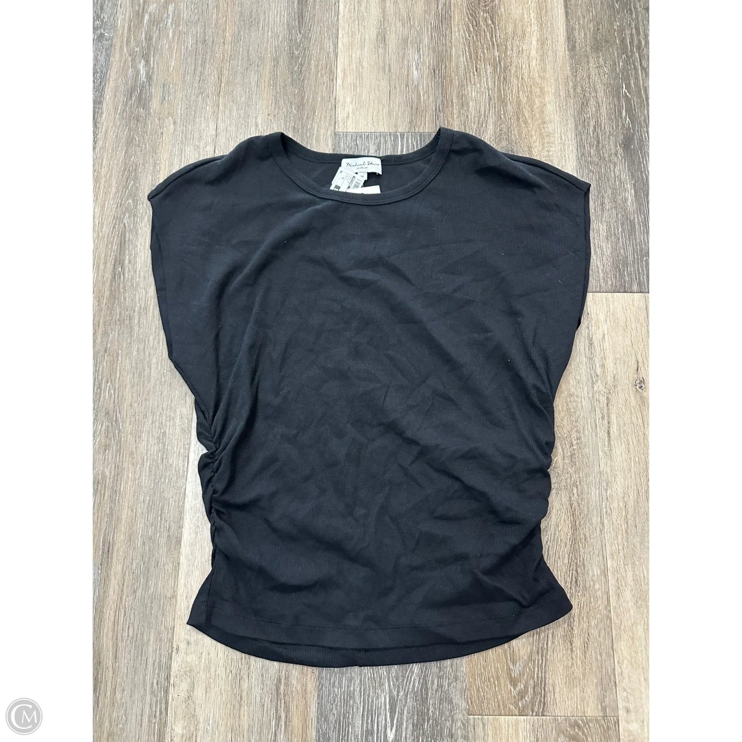 Top Short Sleeve By Michael Stars In Black, Size: Xl