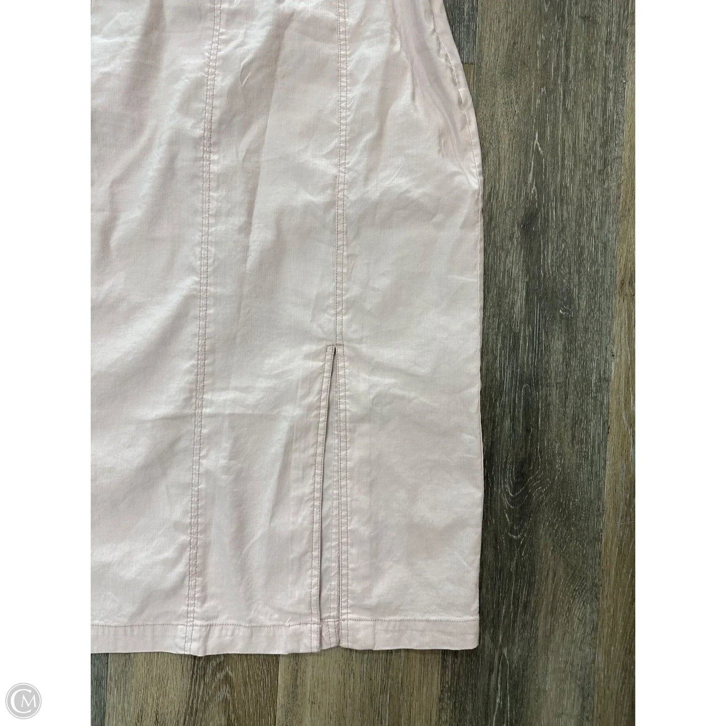 Dress Casual Midi By Anthropologie In Pink, Size: L