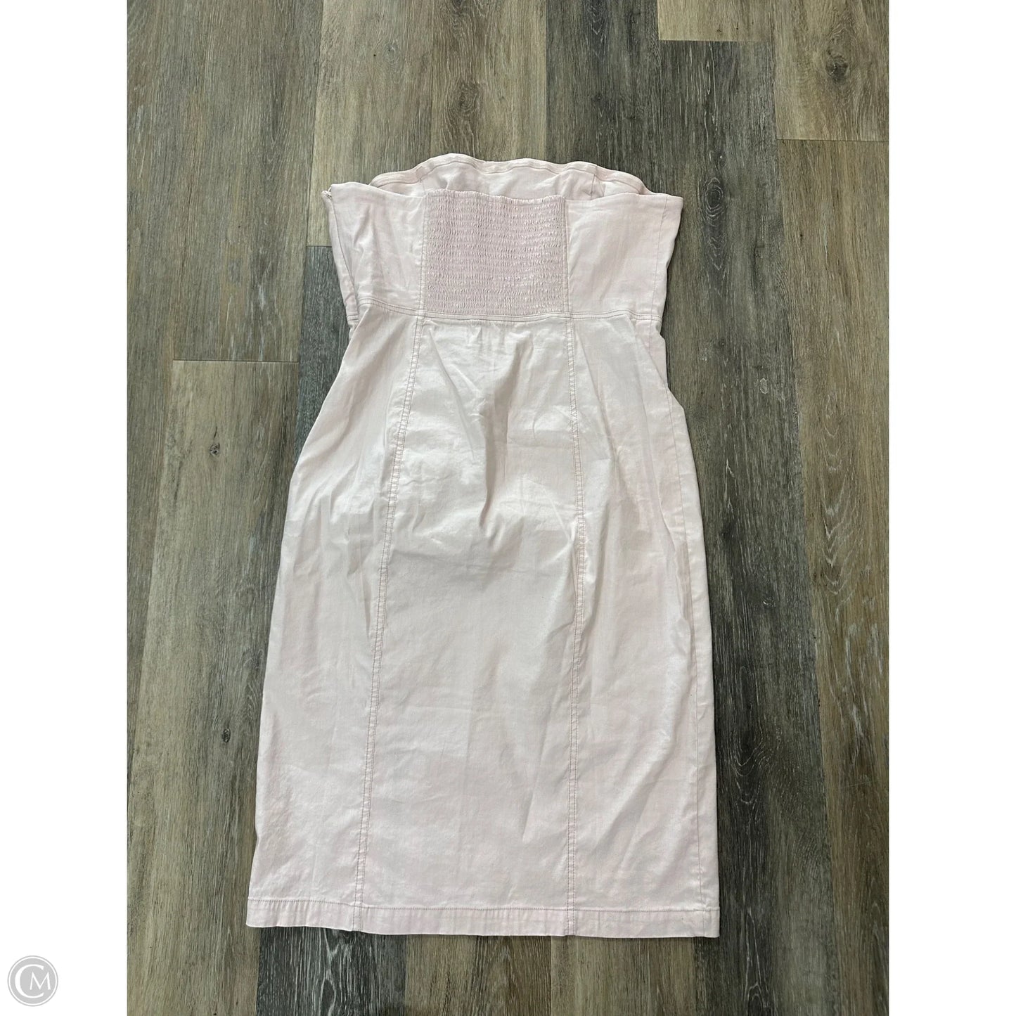 Dress Casual Midi By Anthropologie In Pink, Size: L
