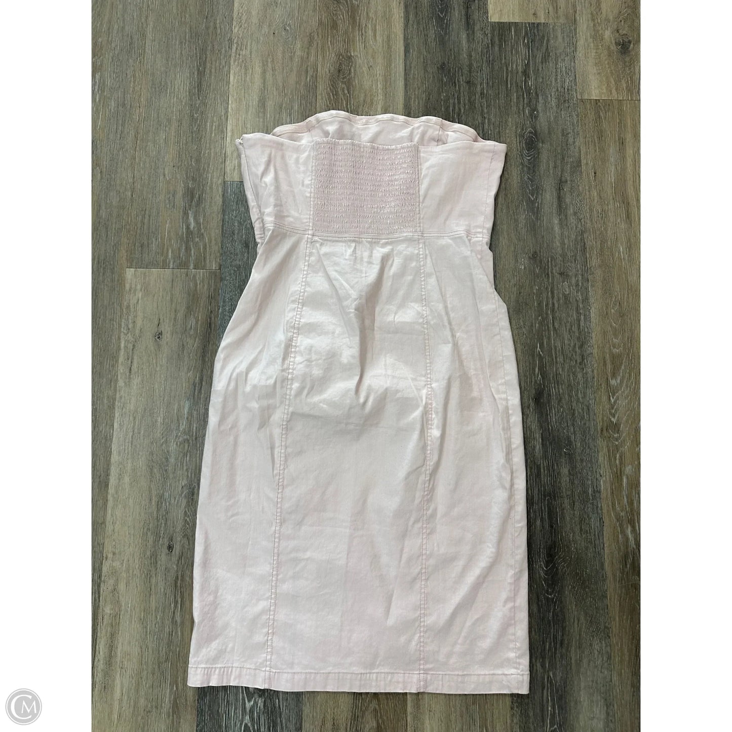 Dress Casual Midi By Anthropologie In Pink, Size: L