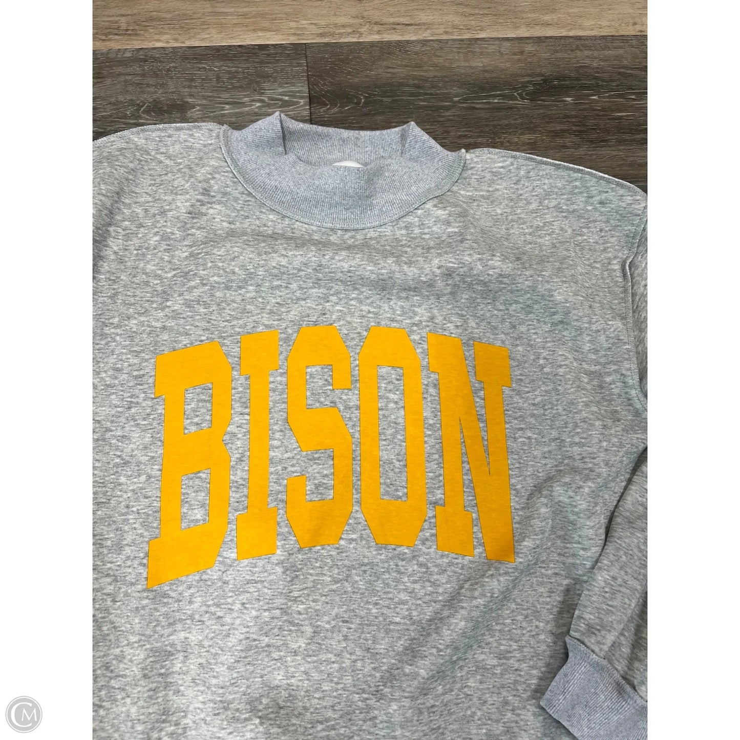 Sweatshirt Crewneck By Cmc In Grey, Size: 3x