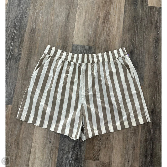 Shorts By Aerie In Striped Pattern, Size: Xxl