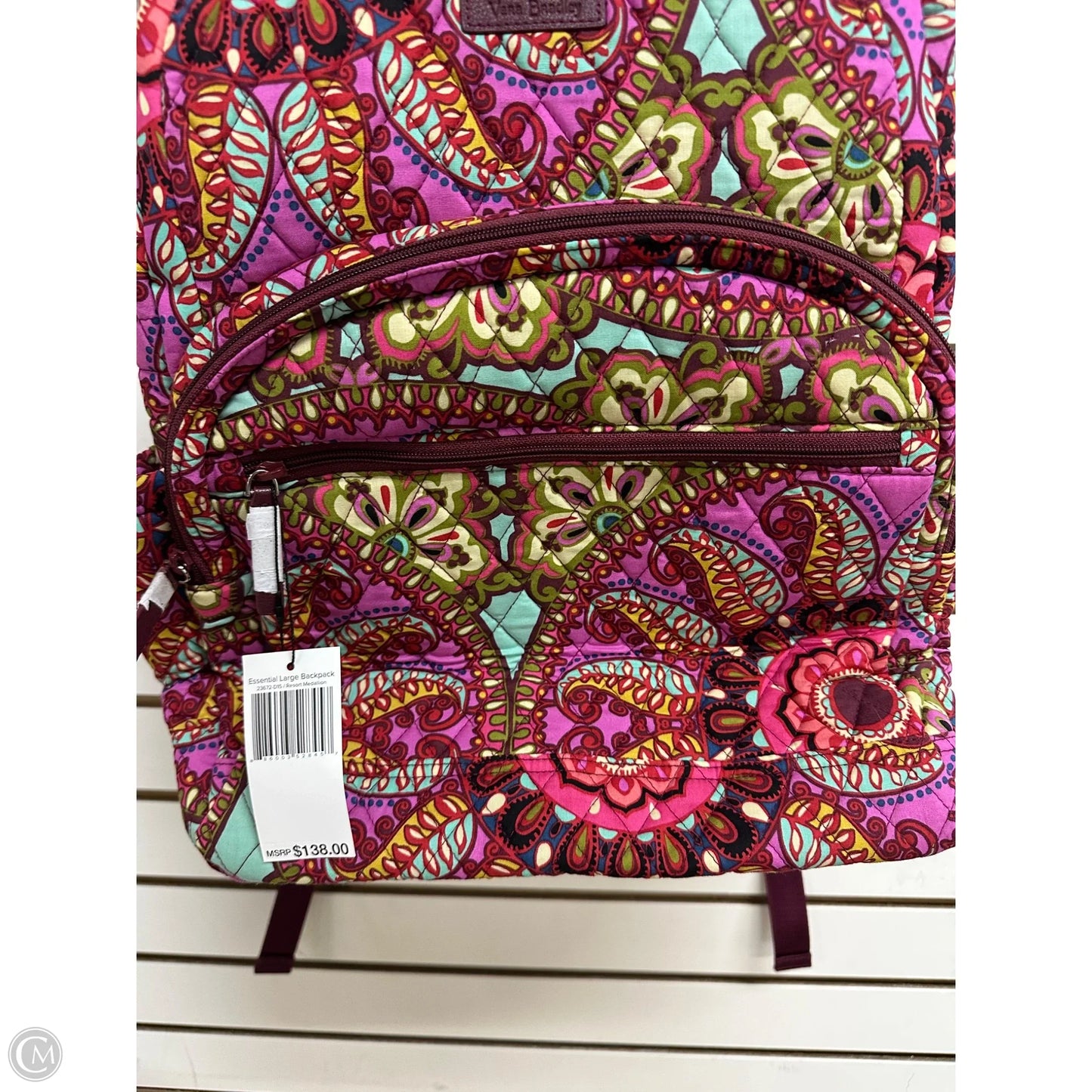 Backpack By Vera Bradley, Size: Large