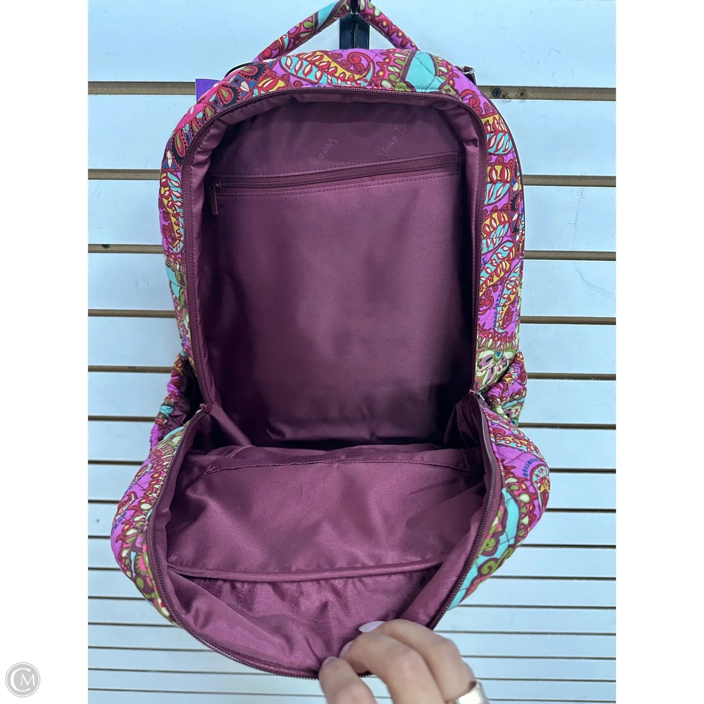 Backpack By Vera Bradley, Size: Large