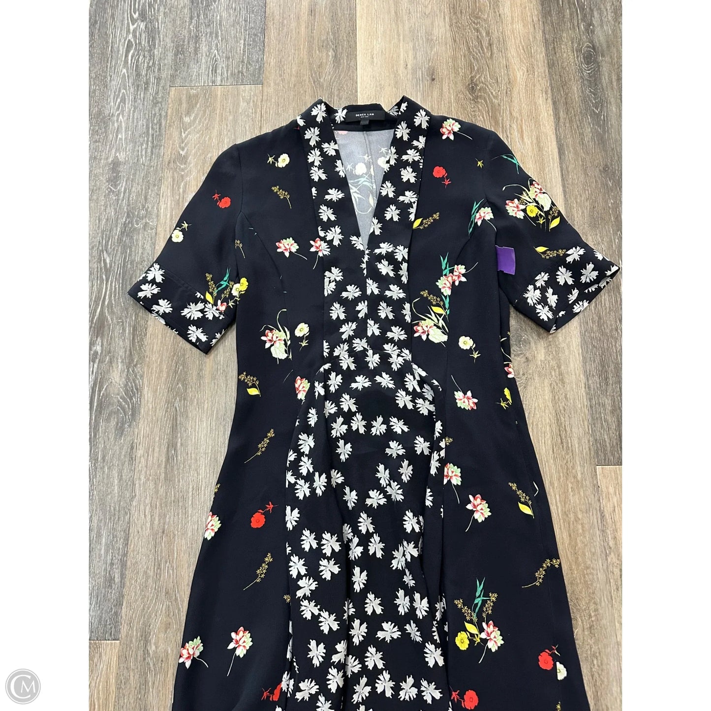 Dress Designer By Derek Lam In Floral Print, Size: 4