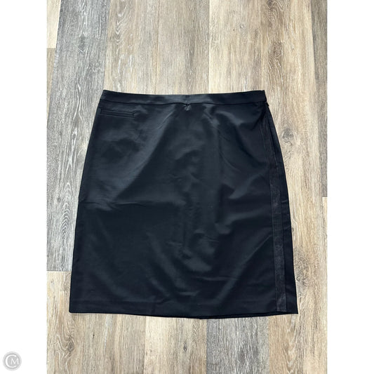 Skirt Midi By Eileen Fisher In Black, Size: L