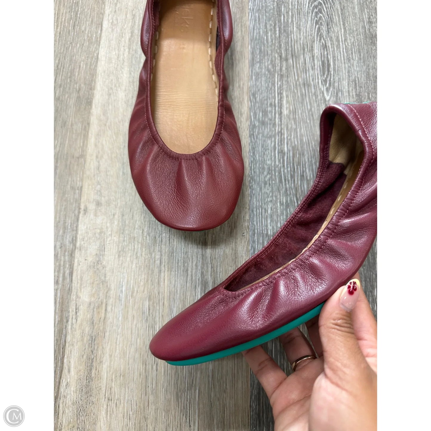 Shoes Flats By Tieks In Red, Size: 11