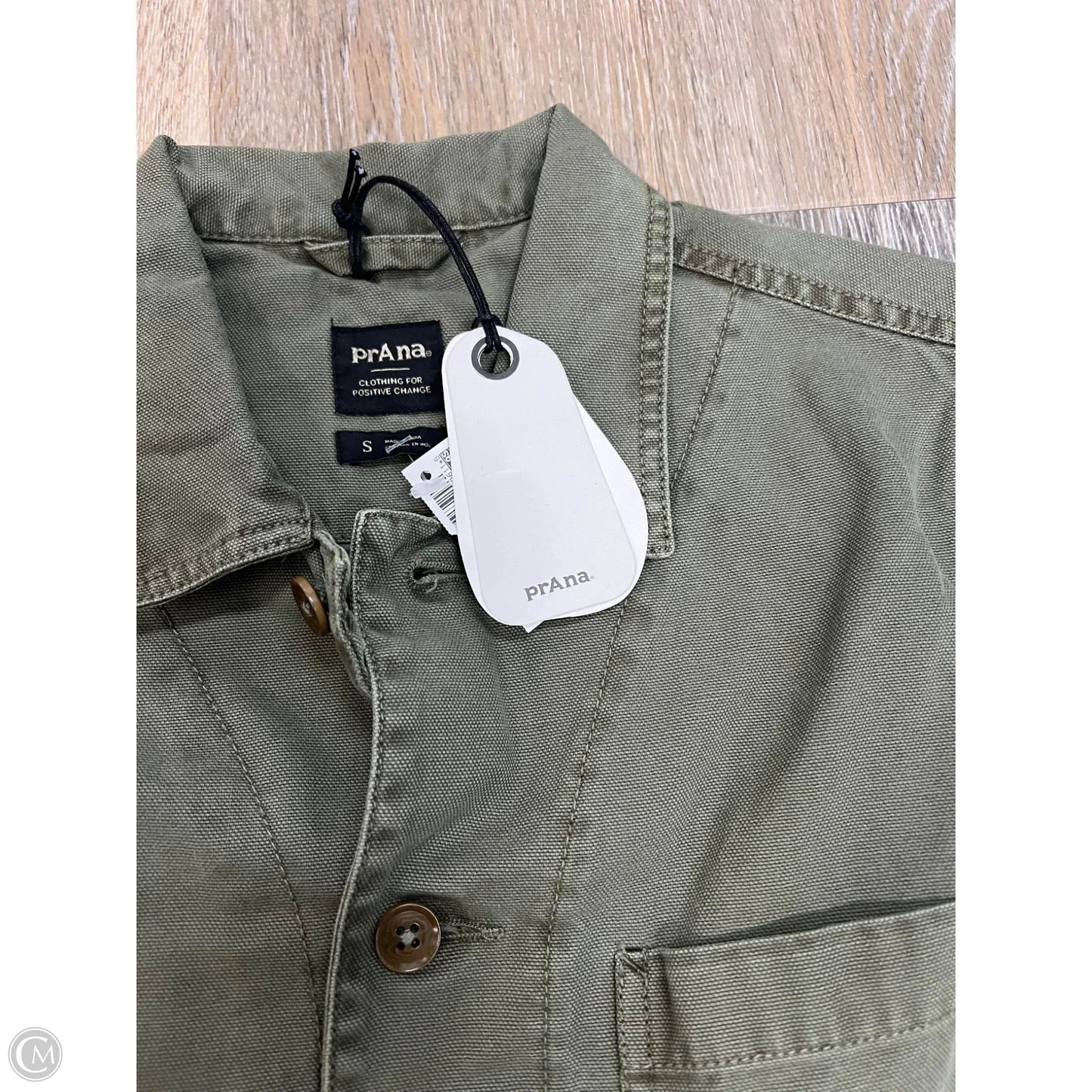 Jacket Utility By Prana In Green, Size: S