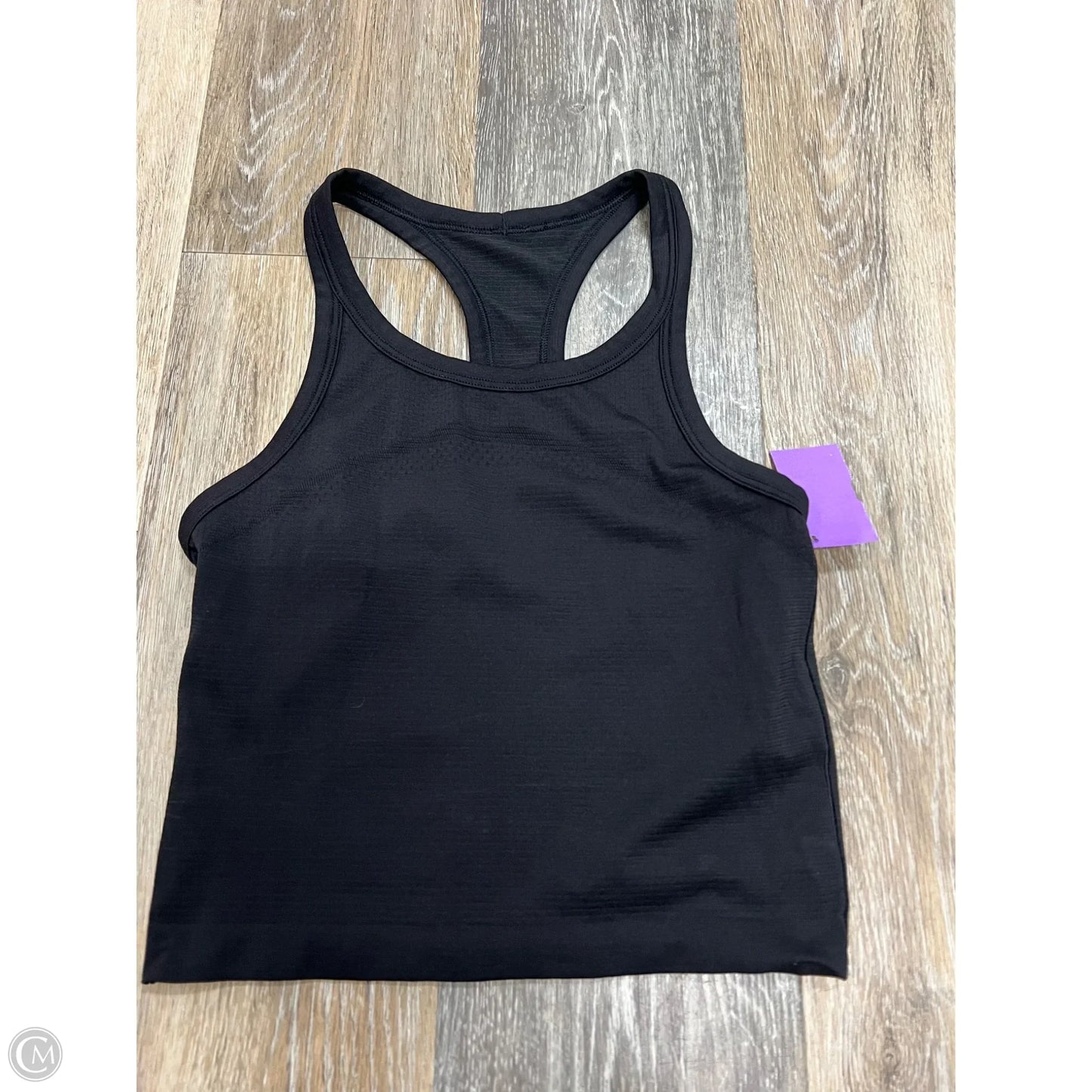 Athletic Tank Top By Lululemon In Black, Size: 4