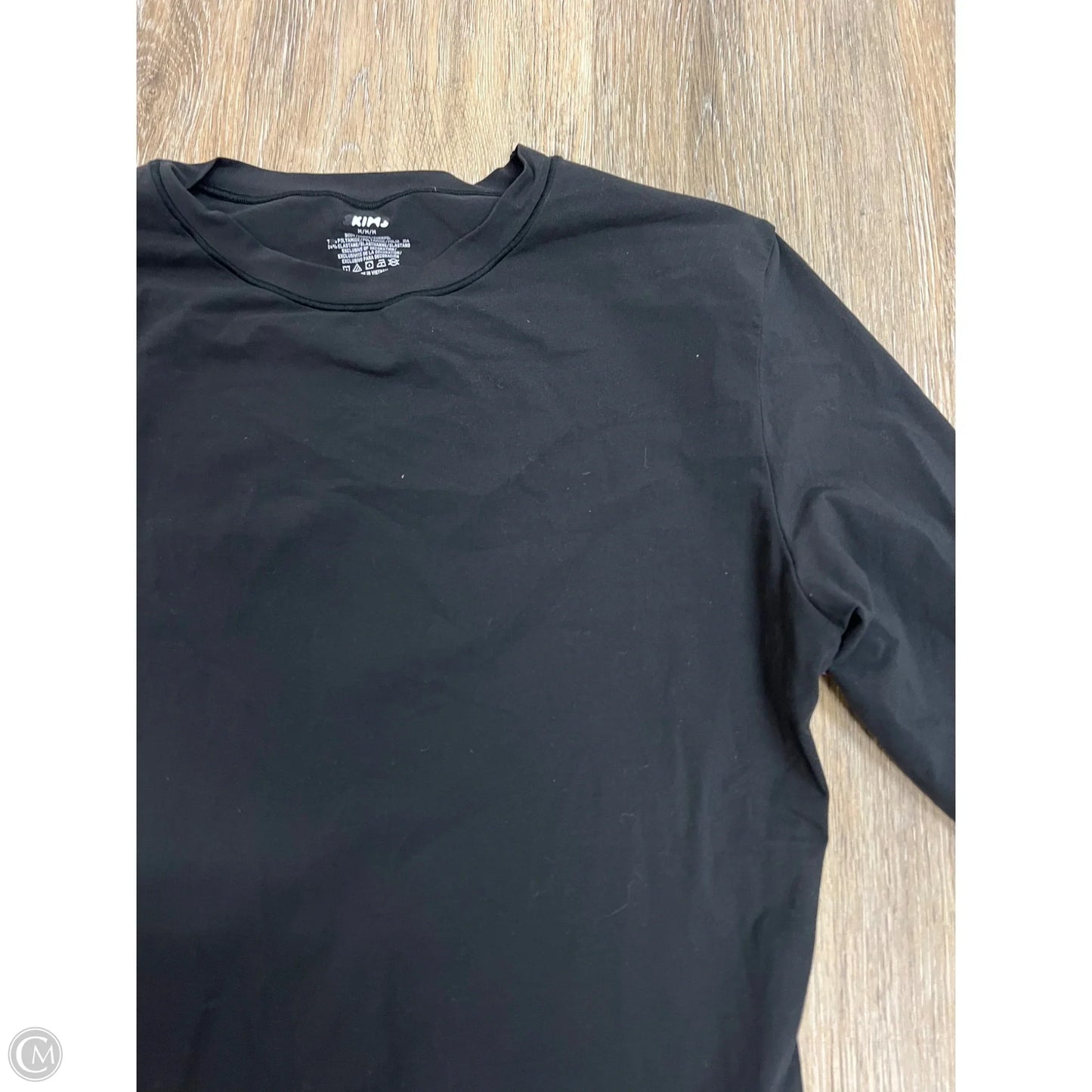 Top Long Sleeve By Skims In Grey, Size: M