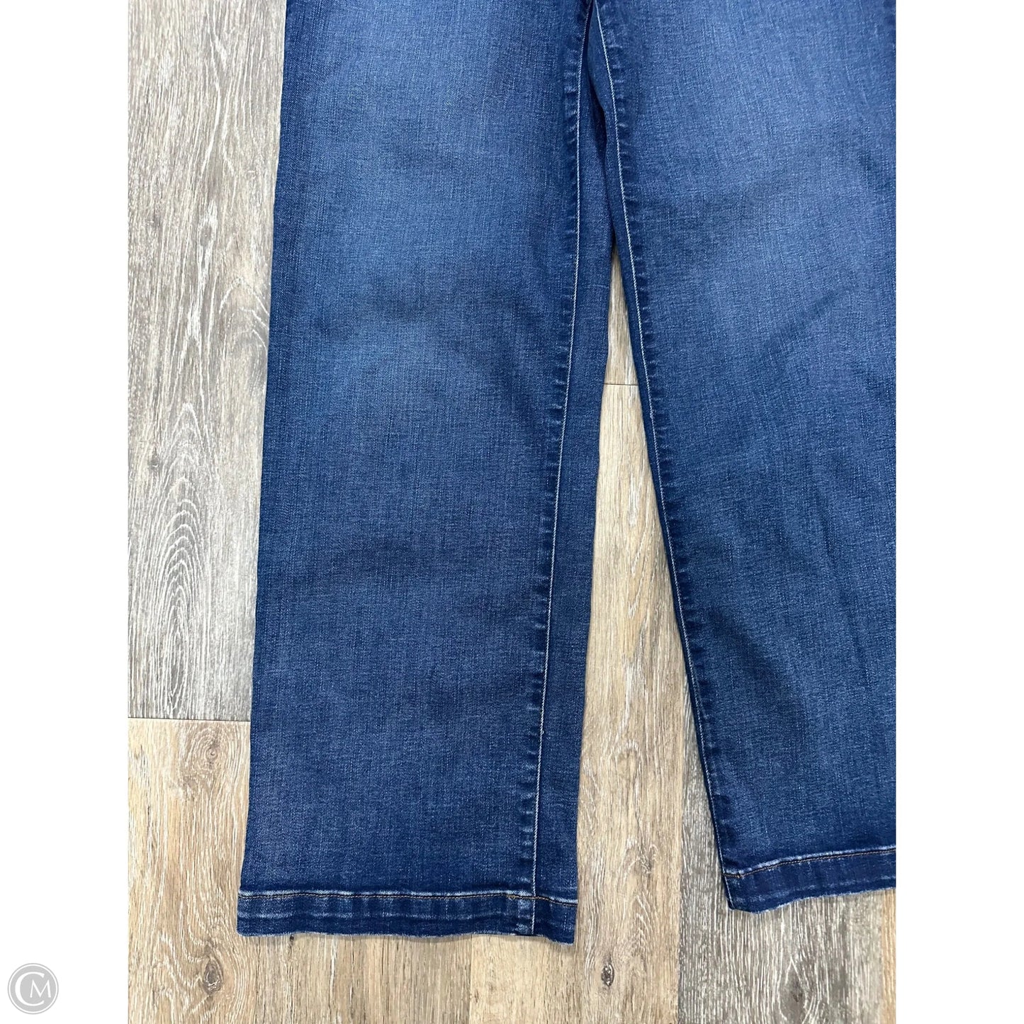 Jeans Wide Leg By Madewell In Blue Denim, Size: 4