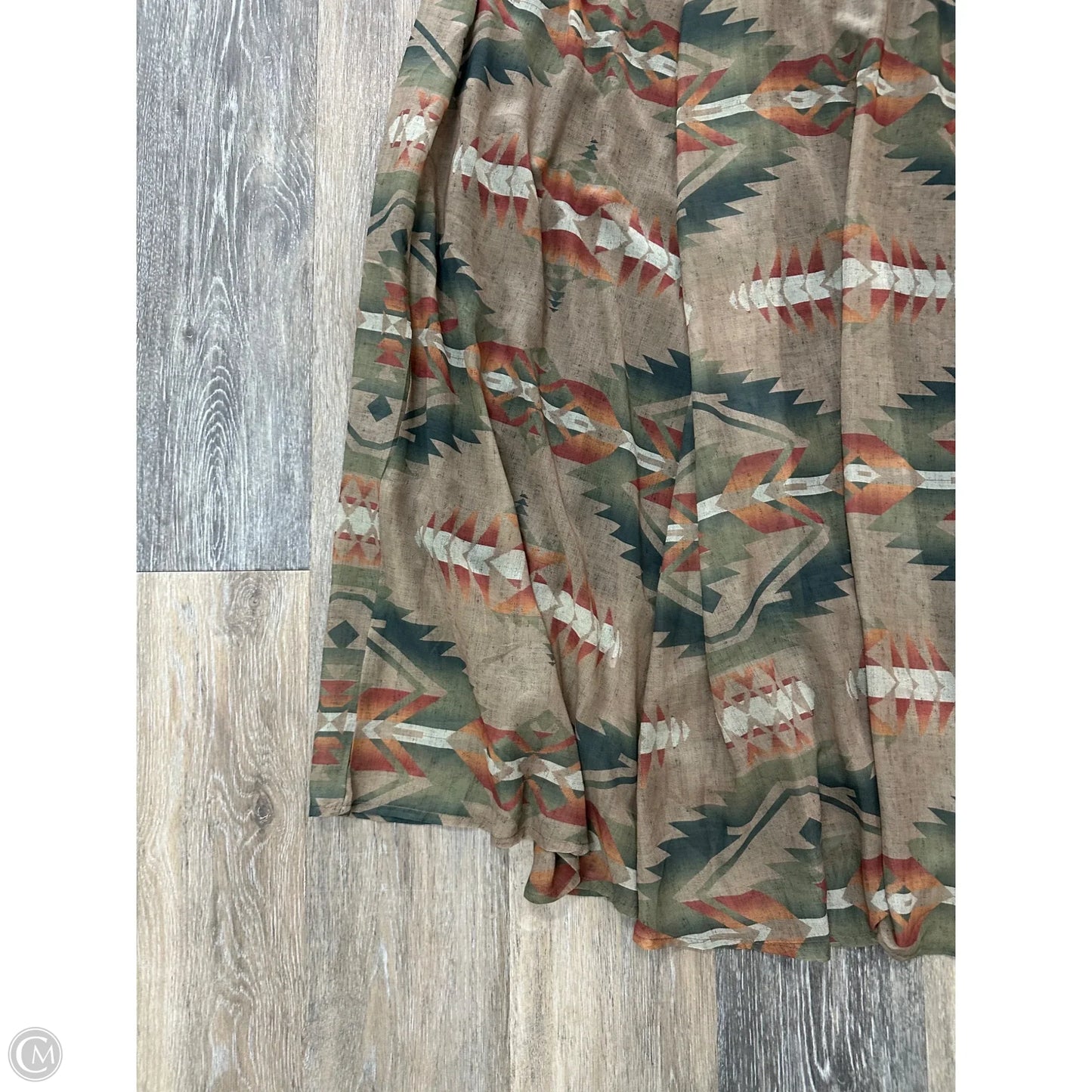 Skirt Maxi By Tasha Polizzi In Green, Size: L
