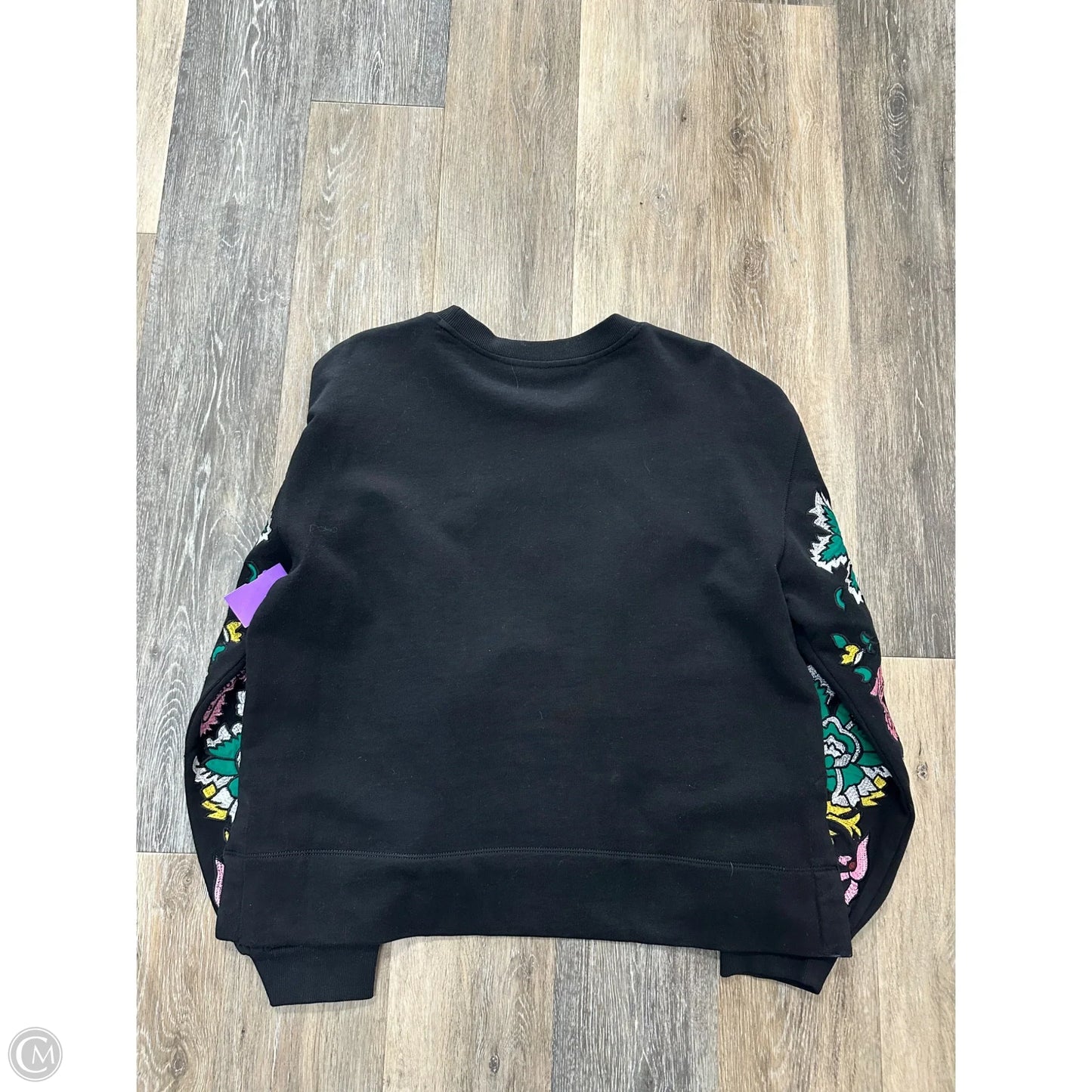 Sweatshirt Designer By Alice + Olivia In Black, Size: L