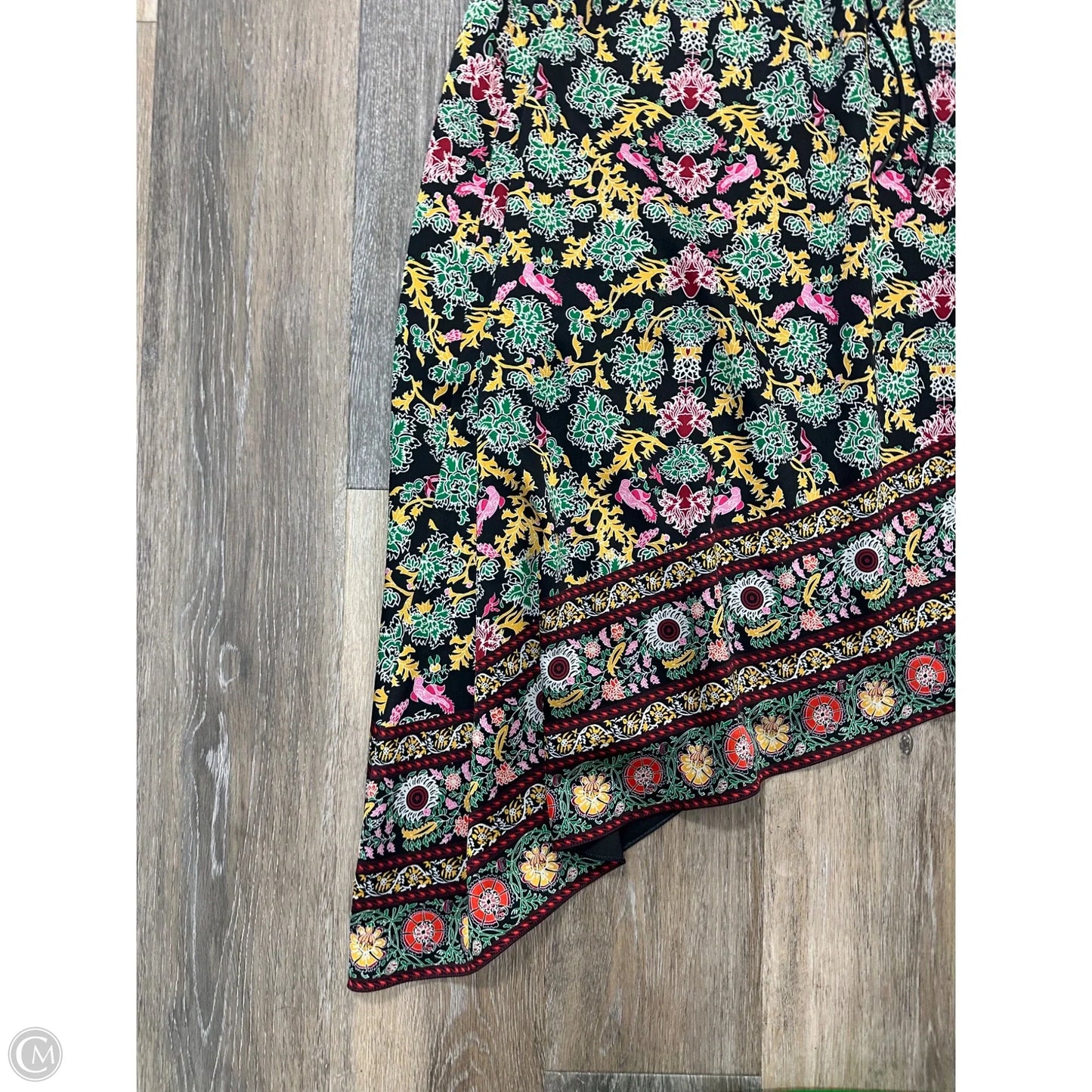 Skirt Designer By Alice + Olivia In Floral Print, Size: L