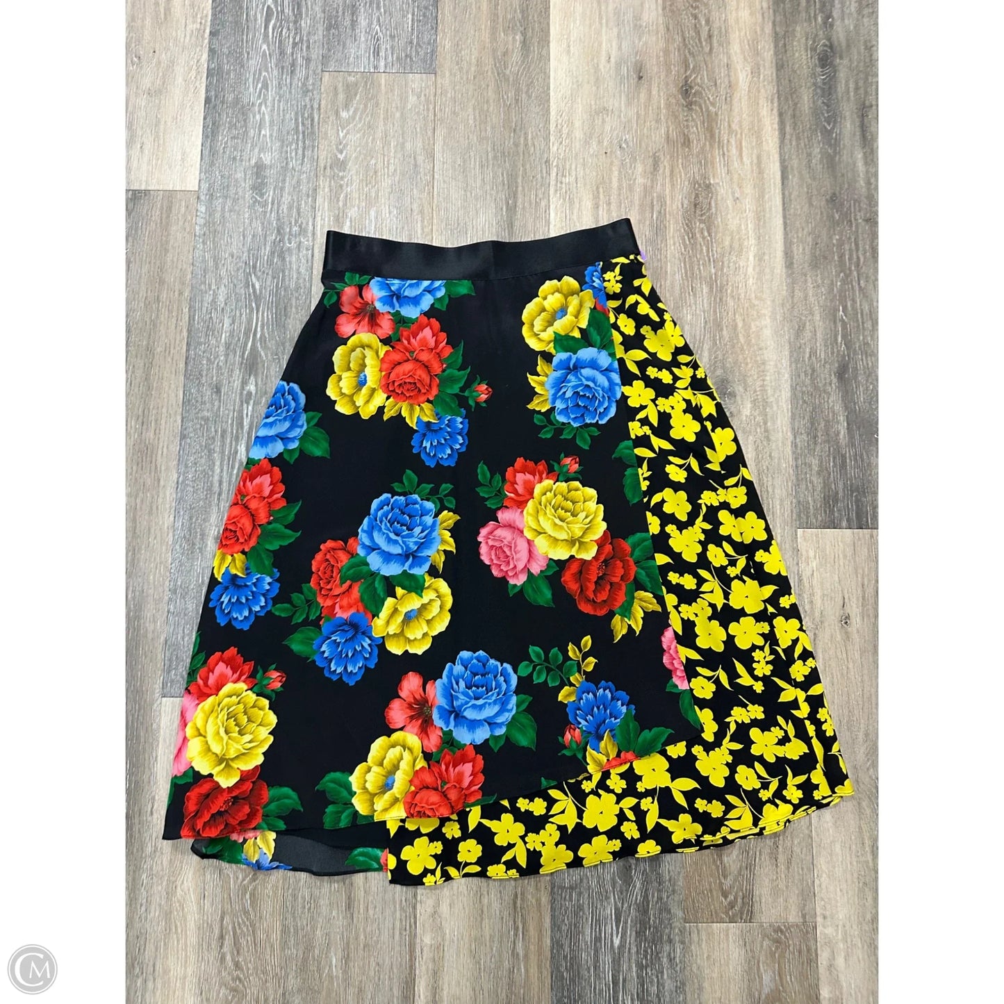 Skirt Designer By Alice + Olivia In Floral Print, Size: 12