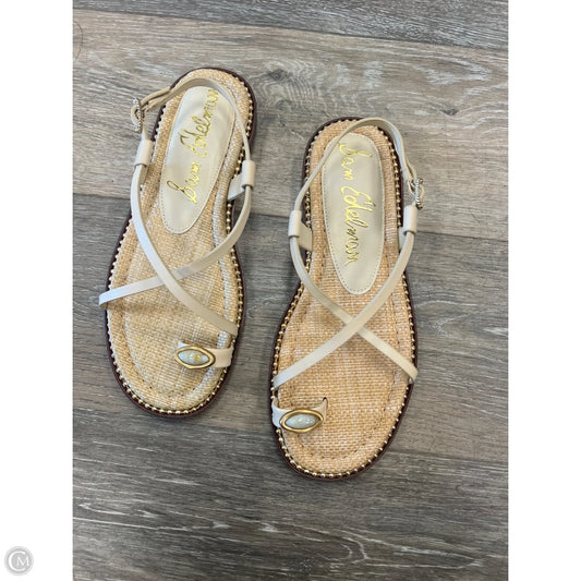 Sandals Flats By Sam Edelman In Cream, Size: 6.5