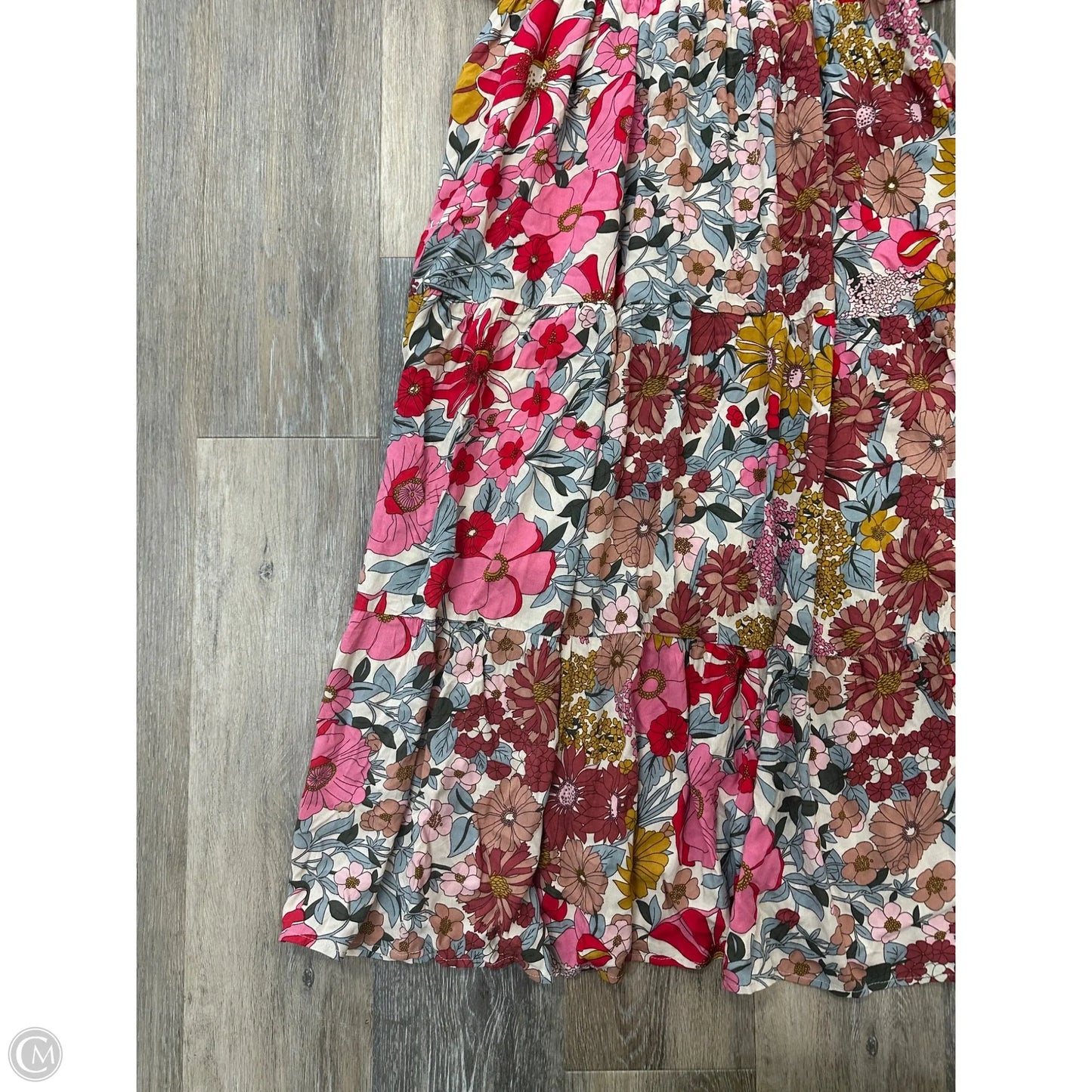 Dress Casual Maxi By Roolee In Floral Print, Size: S