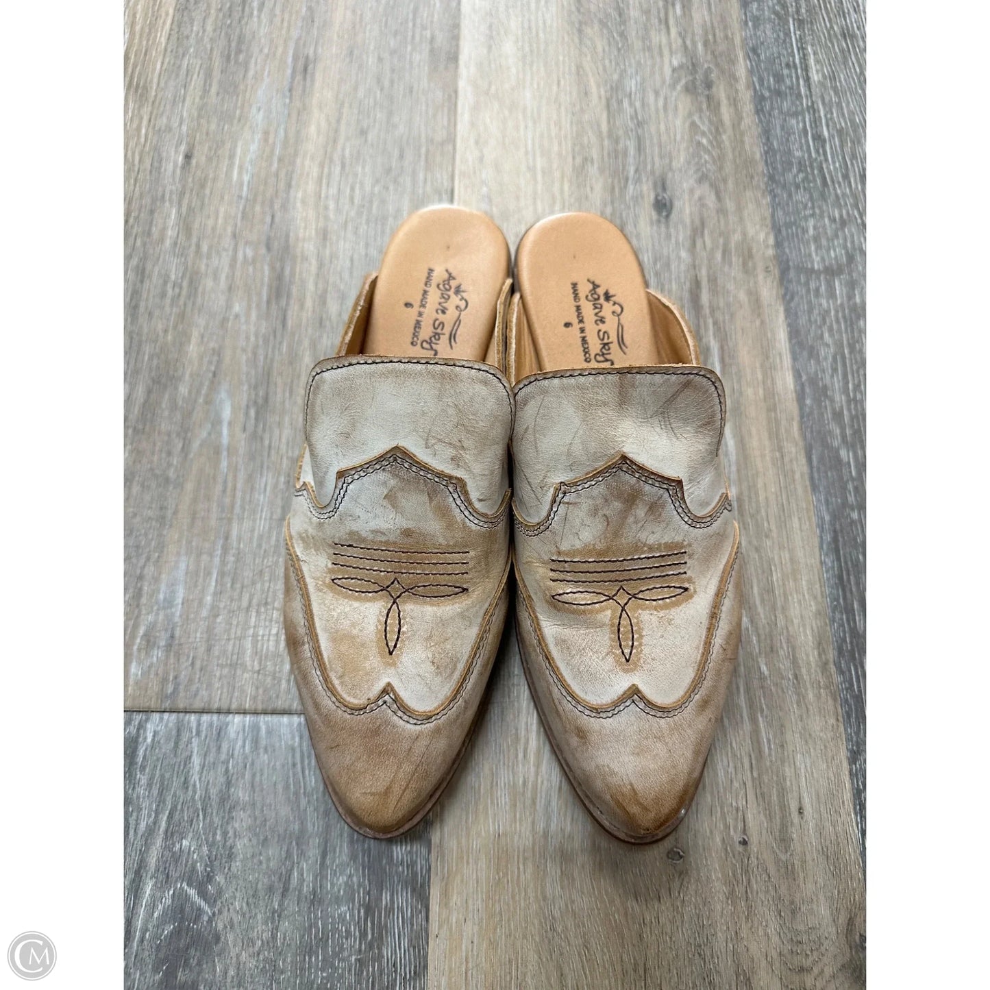 Shoes Flats By Agave Sky In Brown, Size: 6