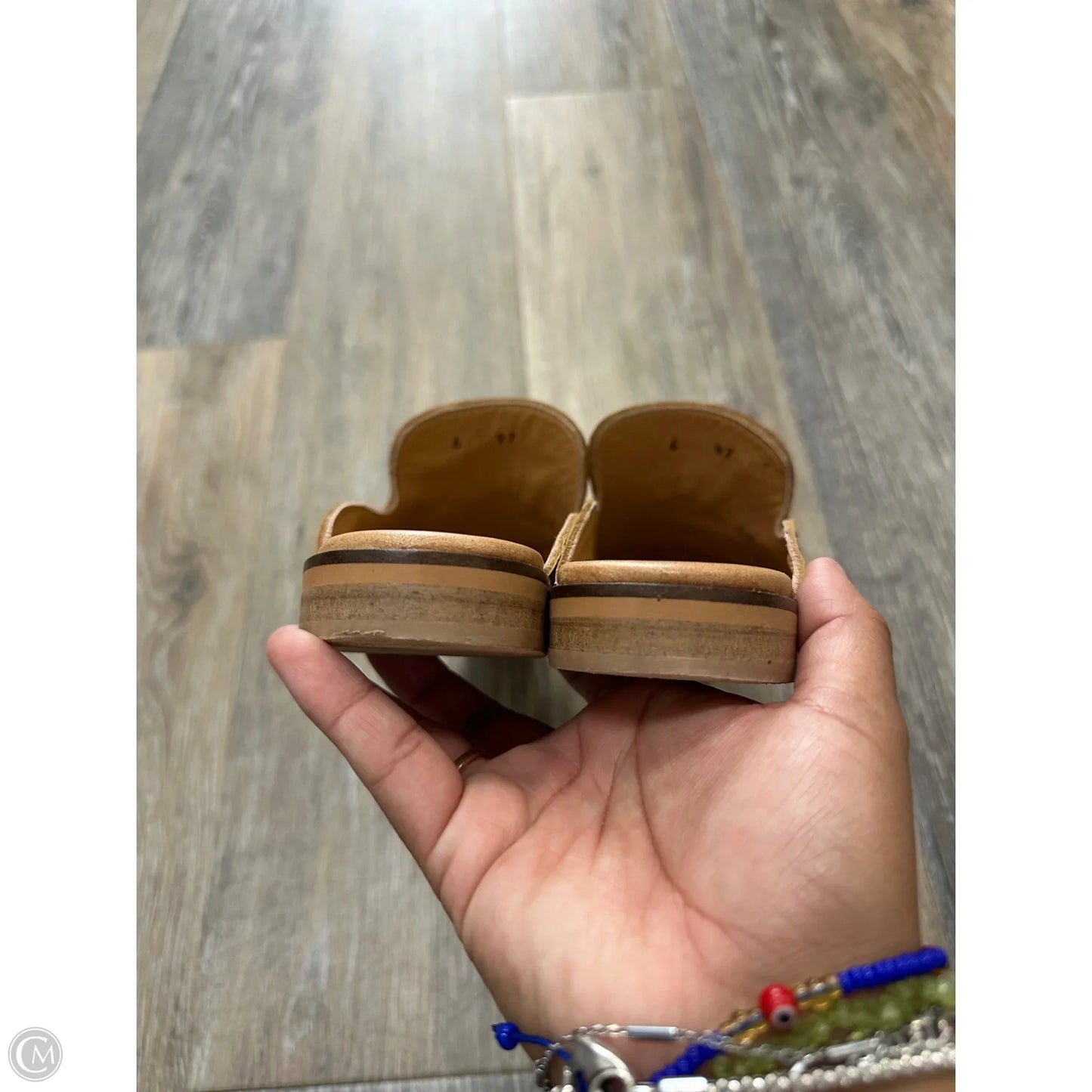 Shoes Flats By Agave Sky In Brown, Size: 6