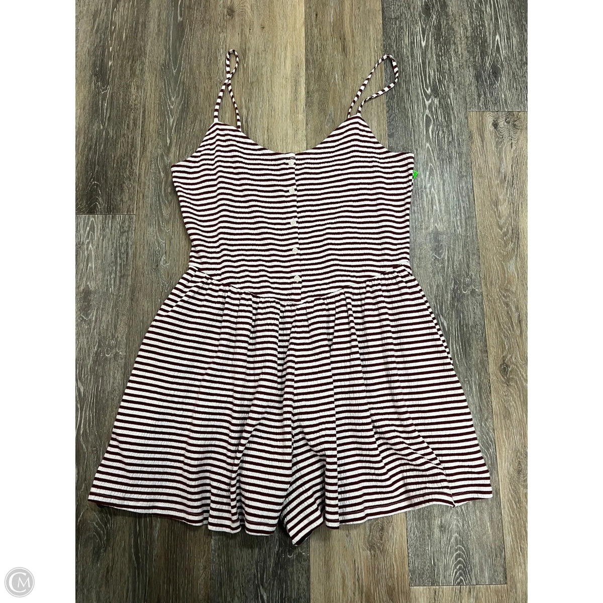 Romper By American Eagle In Striped Pattern, Size: Xl