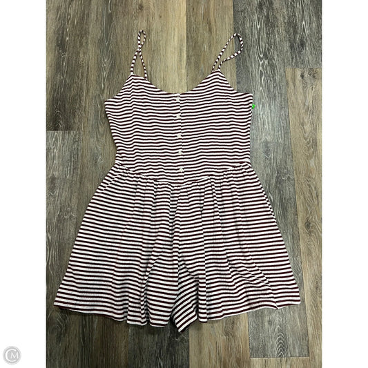 Romper By American Eagle In Striped Pattern, Size: Xl