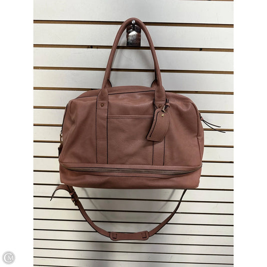 Duffle And Weekender Leather By Sole Society, Size: Large