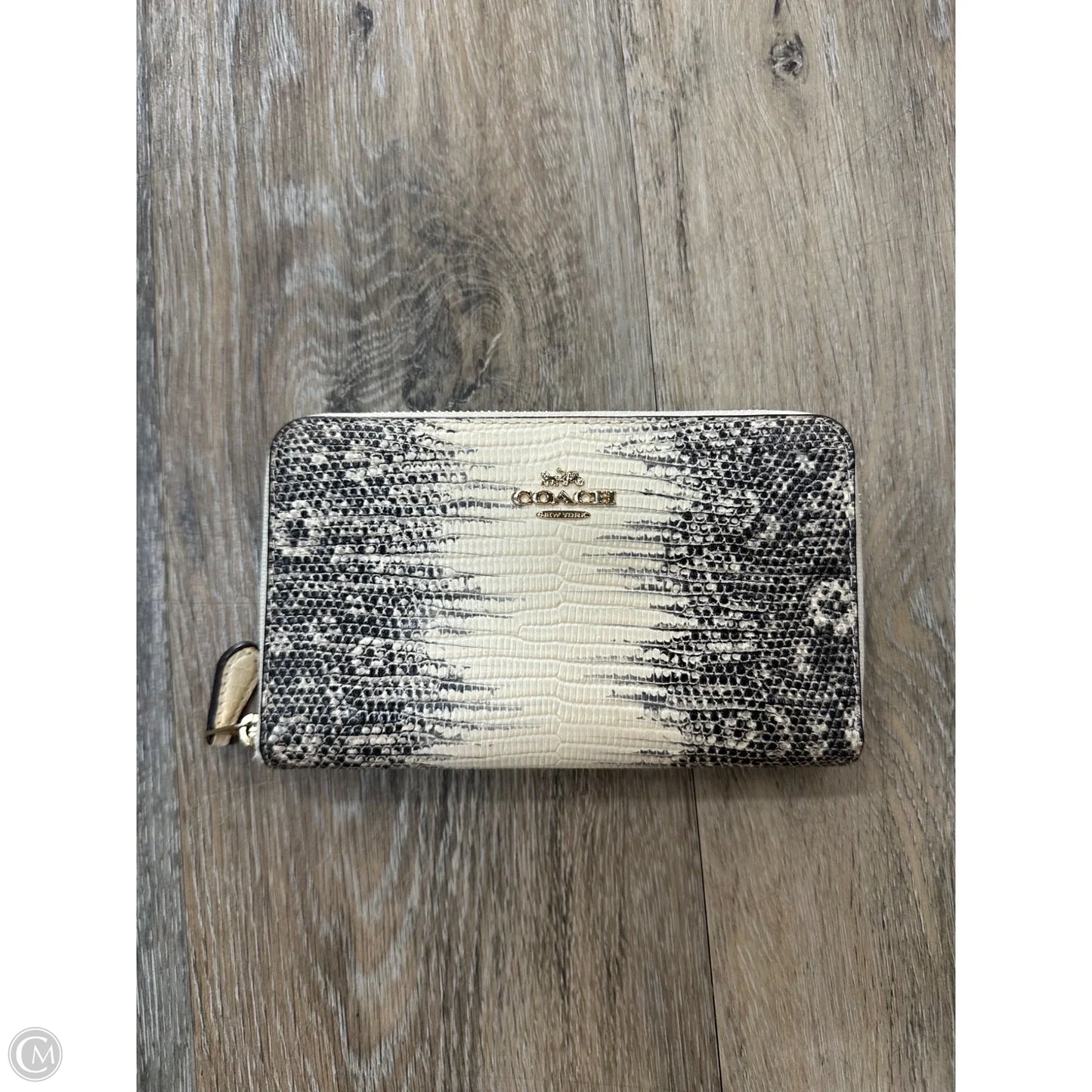 -Wallet Designer By Coach, Size: Medium