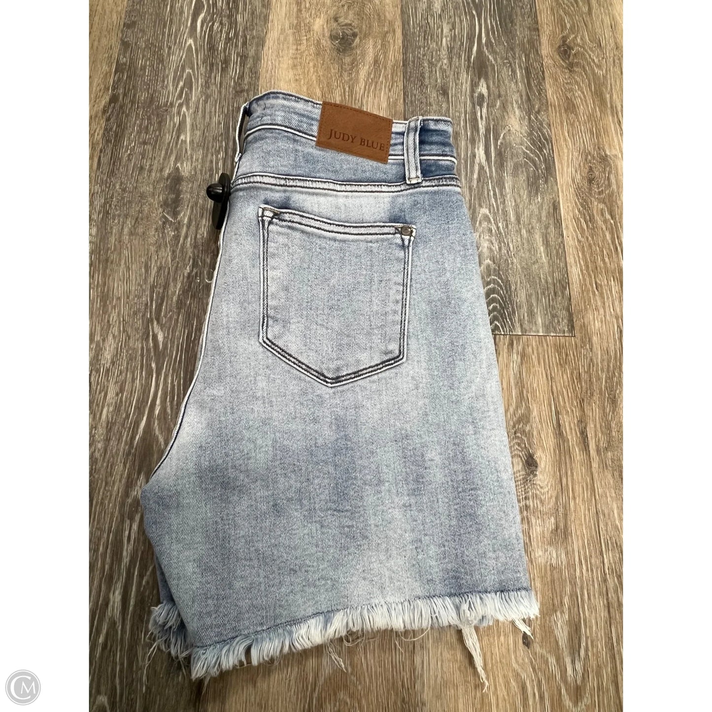 Shorts By Judy Blue In Blue Denim, Size: Xl