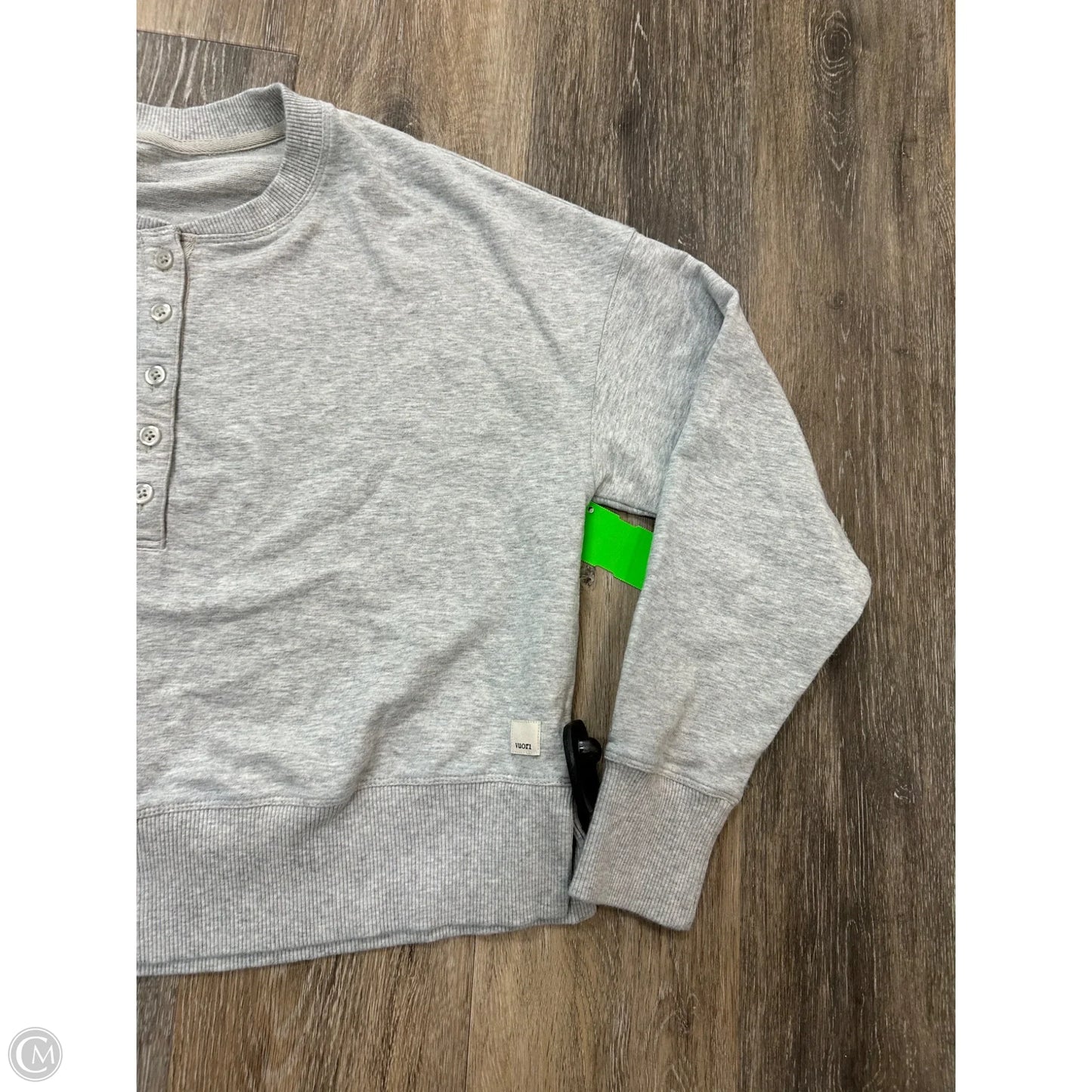 Athletic Sweatshirt Crewneck By Vuori In Grey, Size: Xs
