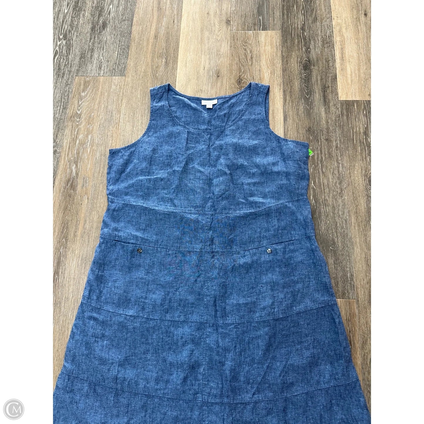 Dress Casual Midi By Pure Jill In Blue, Size: Lp