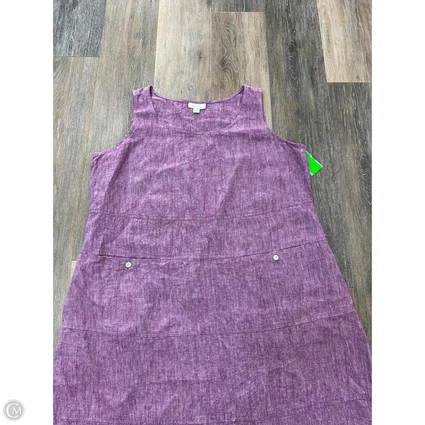 Dress Casual Midi By Pure Jill In Purple, Size: Lp