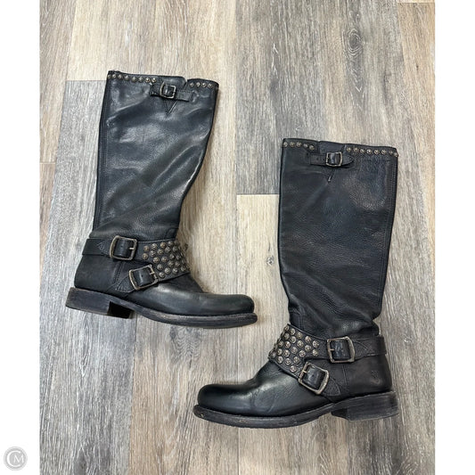 Boots Designer By Frye In Black, Size: 8