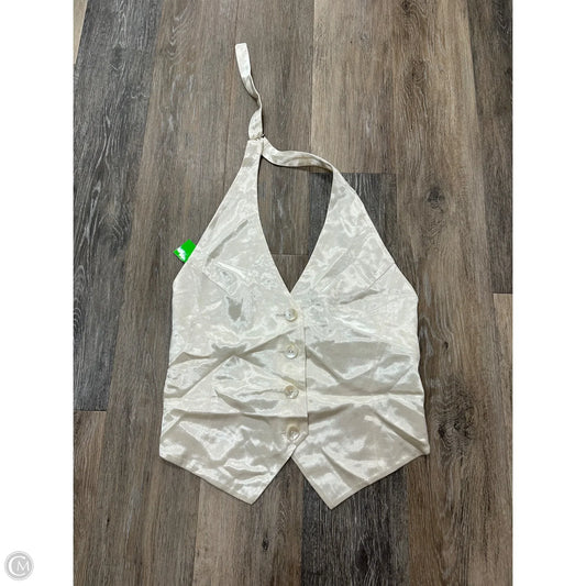 Top Sleeveless By Free People In Cream, Size: L