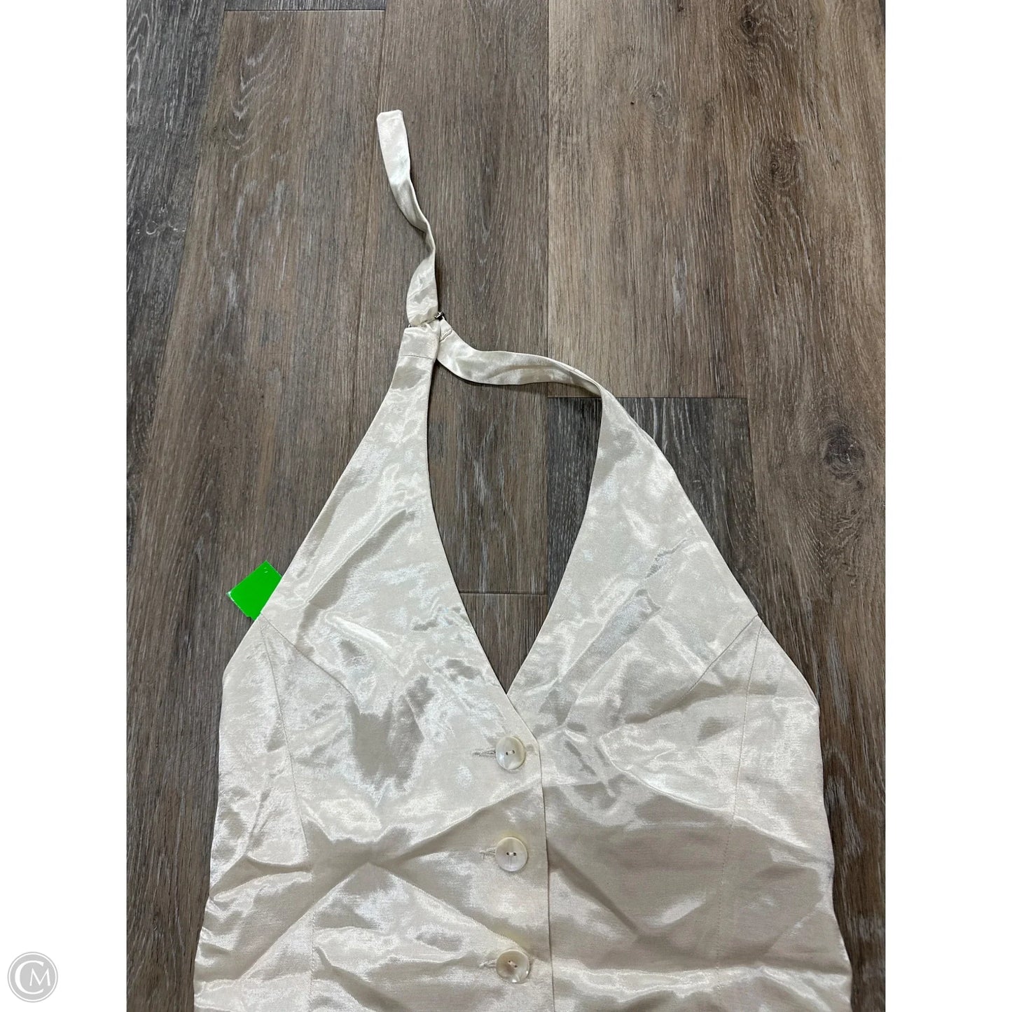 Top Sleeveless By Free People In Cream, Size: L