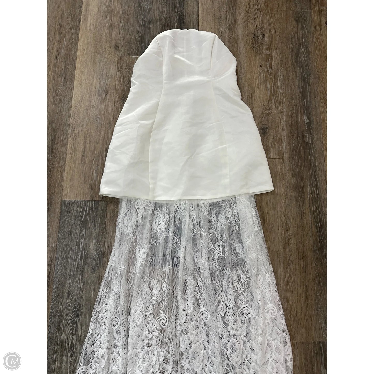 Dress Party Long By Lulus In White, Size: L