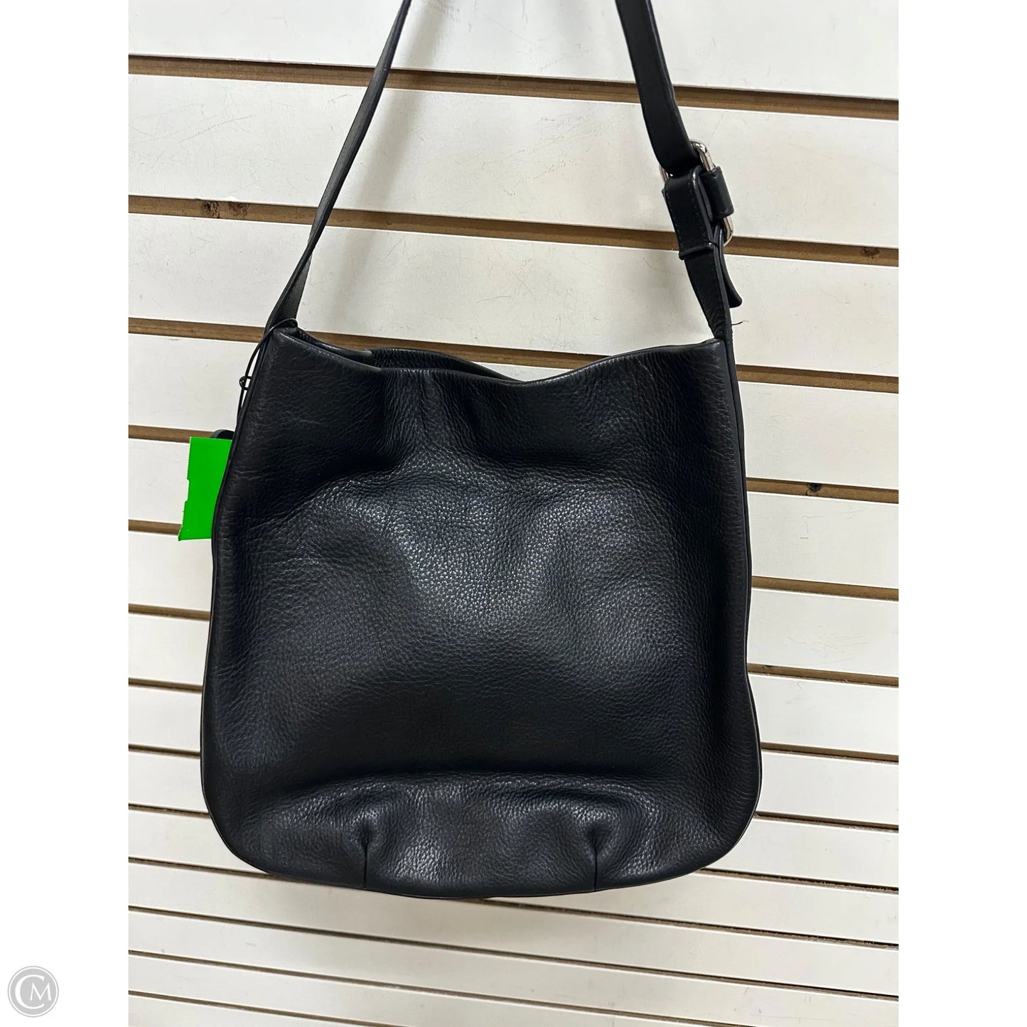 -Handbag Leather By Shinola, Size: Large