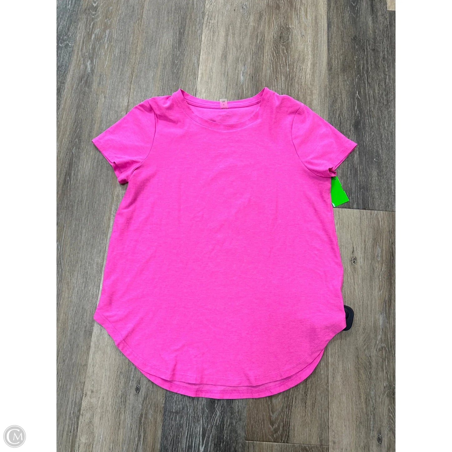 Athletic Top Short Sleeve By Beyond Yoga In Pink, Size: S