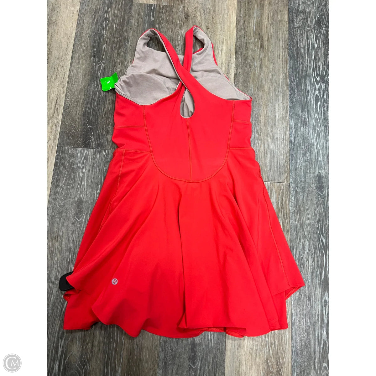 Athletic Dress By Lululemon In Red, Size: 10
